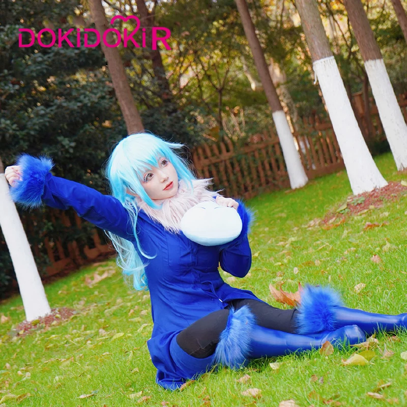 DokiDoki R аниме косплей что раз я перевоплотился в слизи римуру буря костюм мужчины