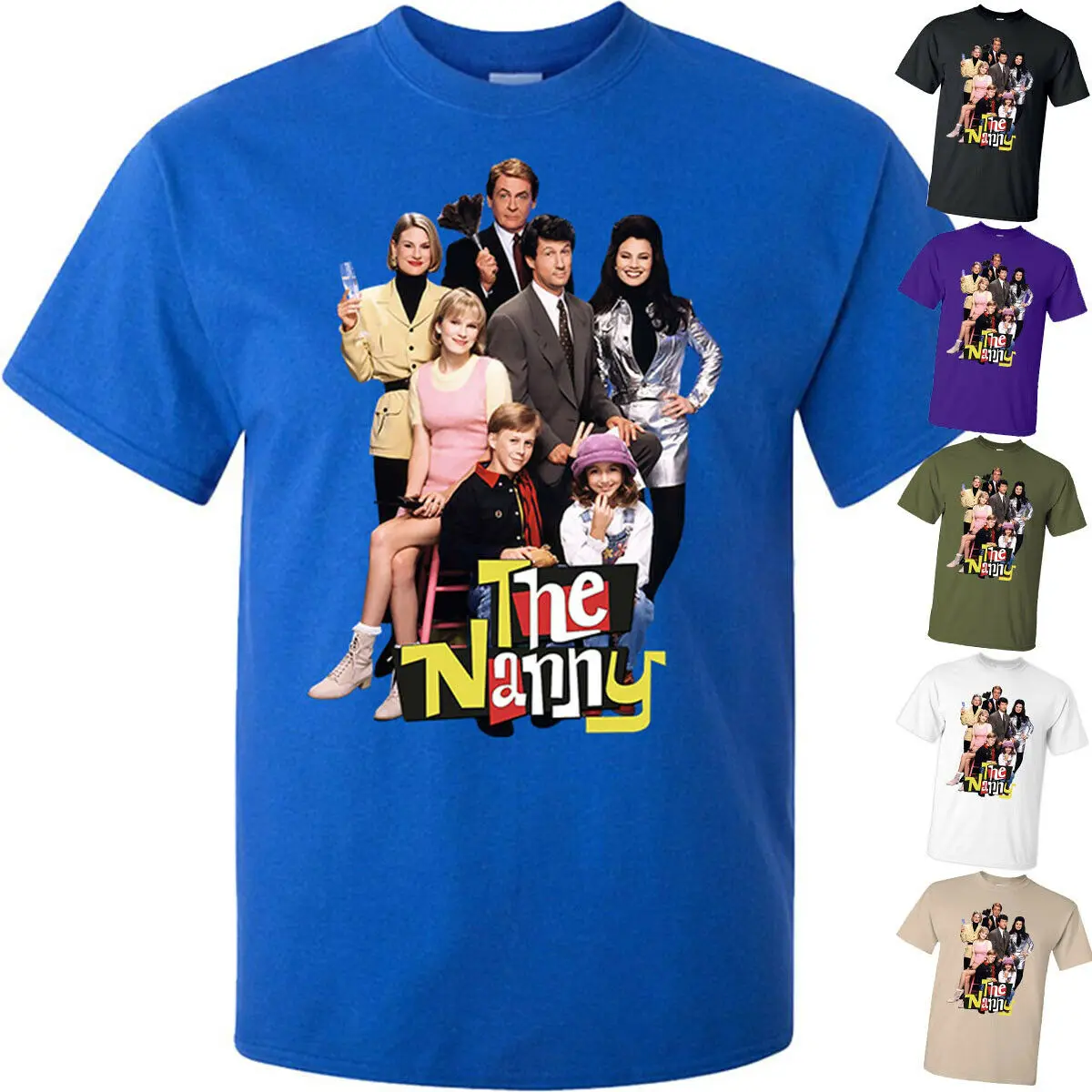 The Nanny V1 Fran Drescher TV Series 1993 футболка с постером из фильма все размеры одежда для S 3XL
