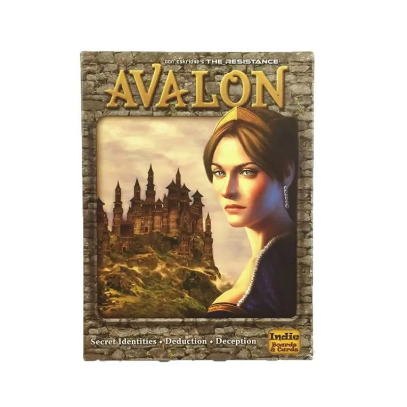 

Jeu de socit Rsistance Avalon en anglais complet, pour famille,jouet de carte interactif et ducatif, nouveaut,