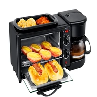 multifunctional four in one breakfast machine bread baking oven automatic small toaster household sandwich maker