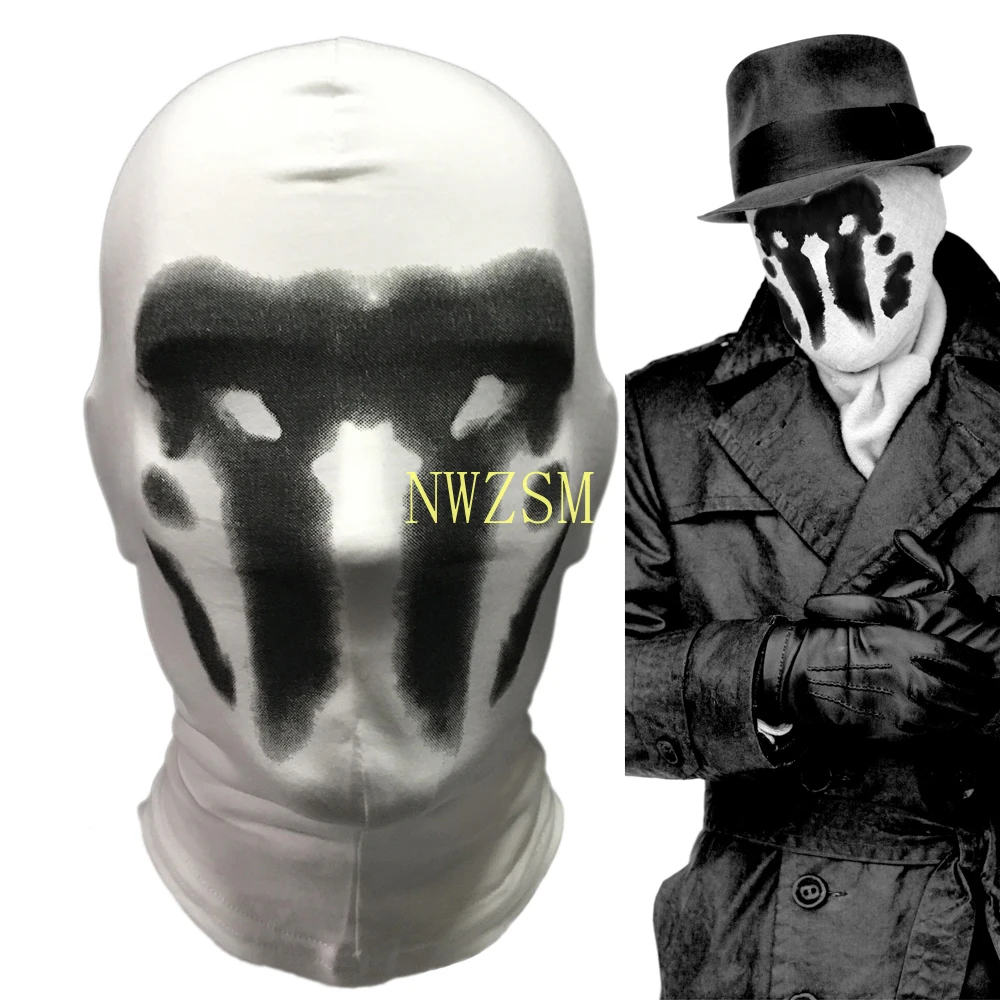 

Маска для лица Watchmen Rorschach, волшебная бандана, ветрозащитная, для катания на лыжах, Походов, Кемпинга, бега, велоспорта, шарфы, защита для лица