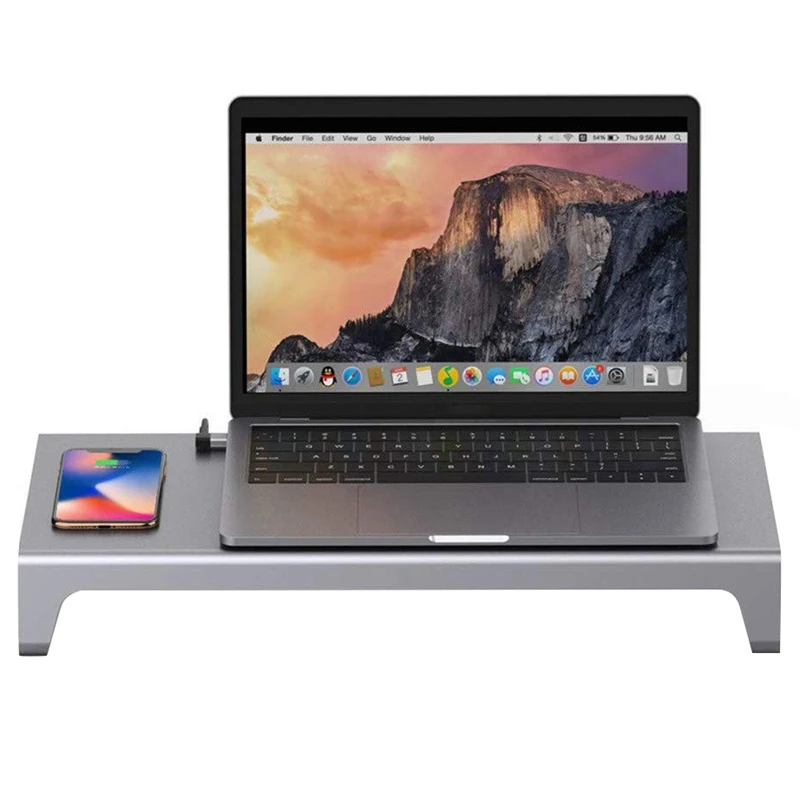 USB Type-C 3 0 многофункциональный 11 в 1 стыковочный концентратор + Беспроводной стол