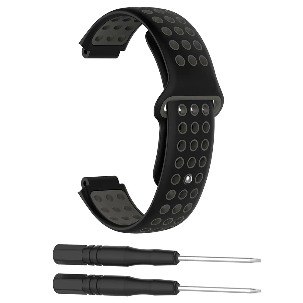 Силиконовый ремешок для наручных часов Garmin Forerunner 220 230 235 630 620 735 645 S20 S6 S5 GPS