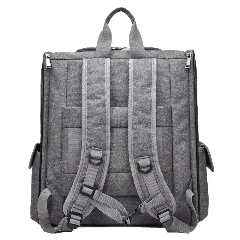 

Gray Dog Bag Oxford Pet Backpack Portable Pet Dog Carriers Breathable Outdoor Pet Carrier Bag Cat Car Seat Cover Dog Supplies