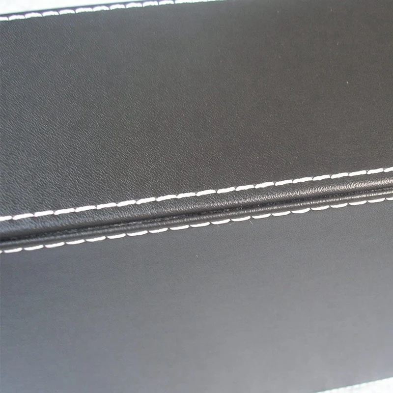 

PU Leather Collection Letter Tray,Document Desk Stackable Office File