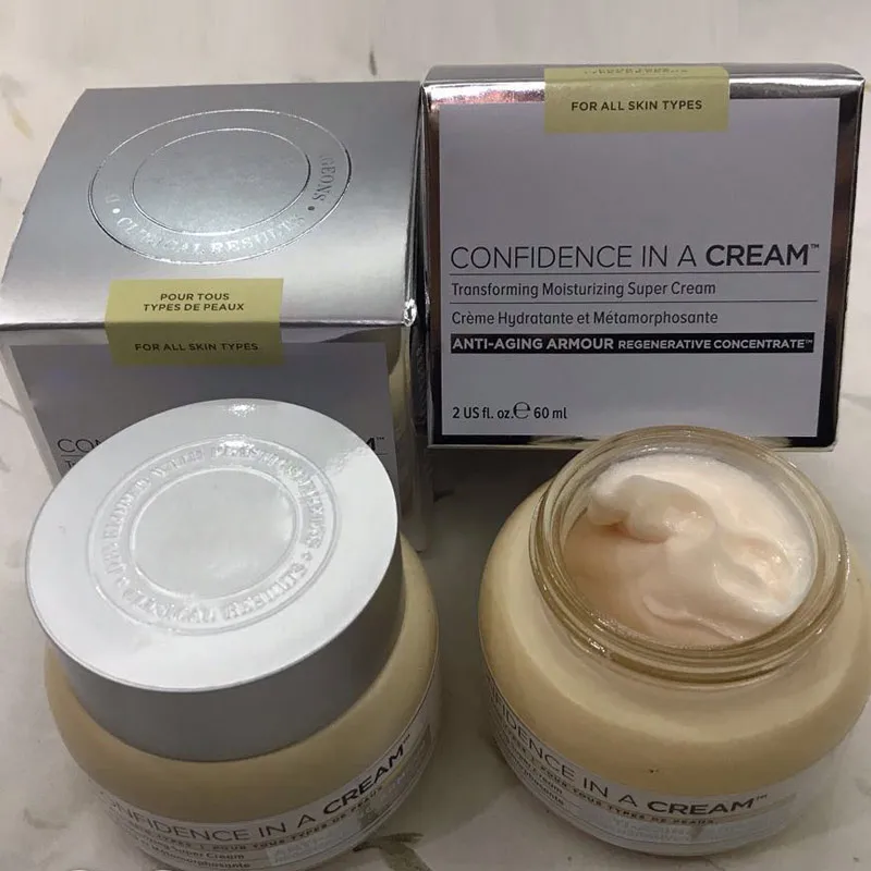 6pcs/lot Super Face Cream Confidence In A Cream Moisturizer Hydrating Transforming Moisturizing Full Size cream