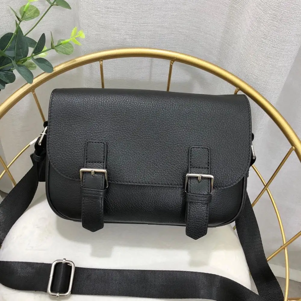 

free shipping 2020 the new style color and shine genuine cow leather women one shoulder bag crossbody bag 26cm5 color