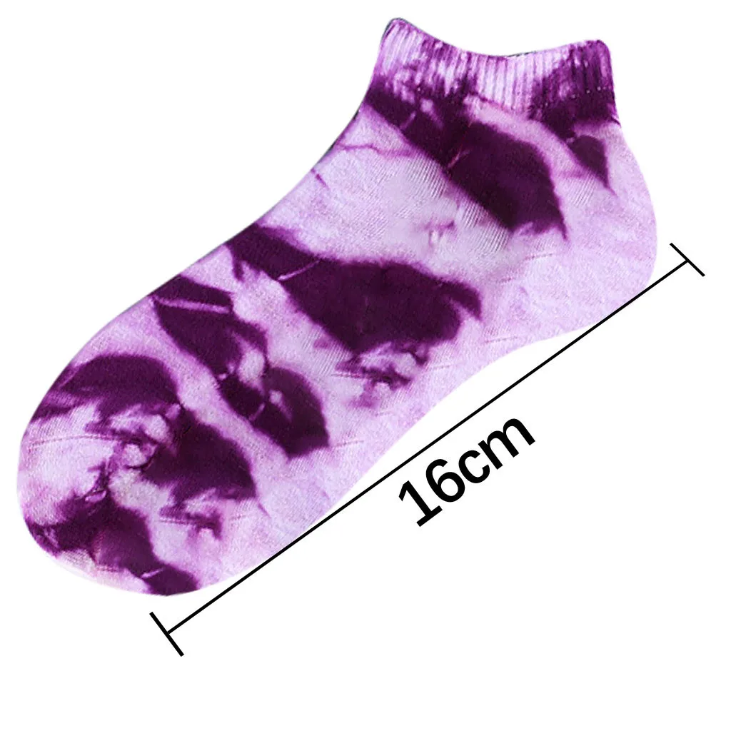 

SAGACE 1 Pair Multicolor Socks For Women's Casual Chic Tie-dyed Comfortable Breathable Cotton Stocking Cover medias 2021