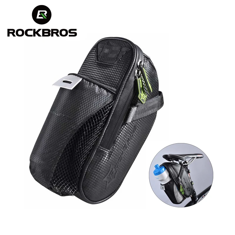 ROCKBROS непромокаемая нейлоновая велосипедная седельная Передняя сумка MTB велосипедная задняя Сумка На Открытом Воздухе велосипедная горная велосипедная задняя седельная сумка посылка