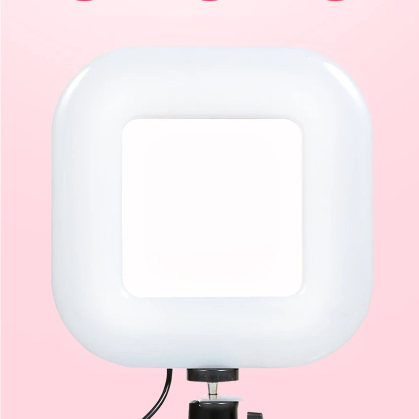 Квадратный светильник 18 см 28 с затемнением для мобильного телефона селфи видео