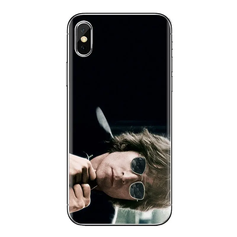 Джон Уинстон Леннон UK Полоса мягкий кожаный чехол для iPhone XS Max XR X 4 4S 5 5S 5C SE 6 6S 7 8