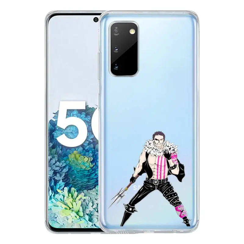 

ONEPIECE Phone Case Clear Cover For Samsung S10 S10lite 2019 S9 S9plus S8 S7 Transparent Cases