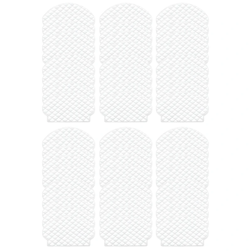 60Pcs Disposable Mop Cloth Rags with 2 Pcsk Replacement Vacuum Cleaner Roller Brush for Ecovacs Deebot Ozmo 950 920 | Бытовая техника