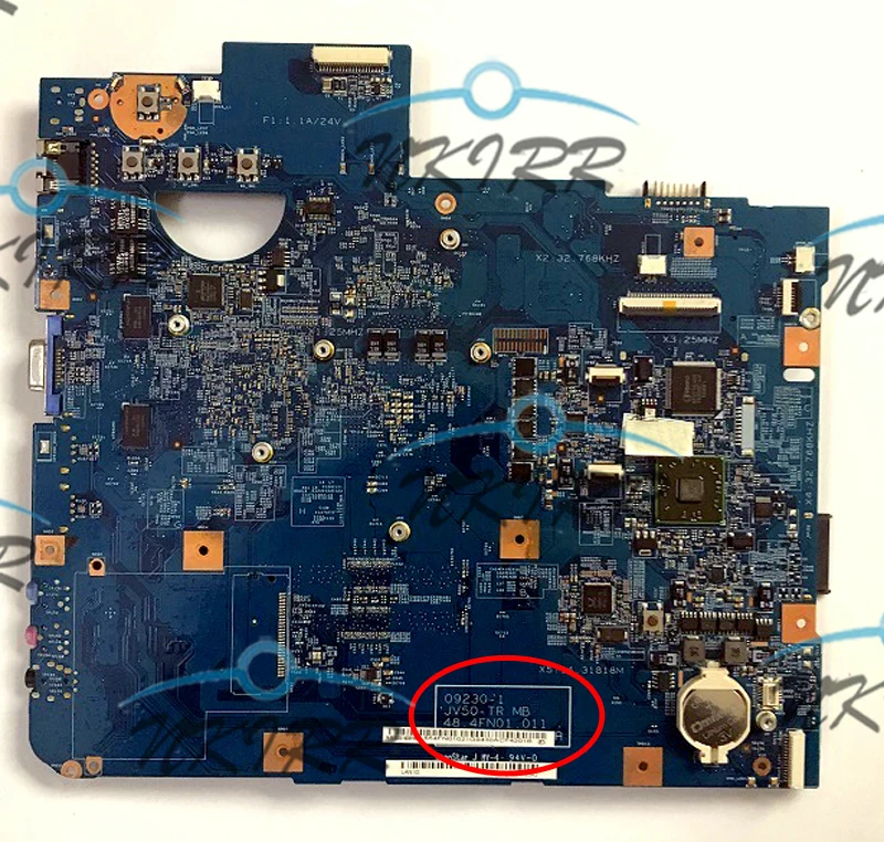 

09230-1 JV50-TR MB 48.4FN01.011 MBPHP01001 DDR2 HD4570 512M motherboard for Acer Aspire 5542 5542G 5242G ms2277
