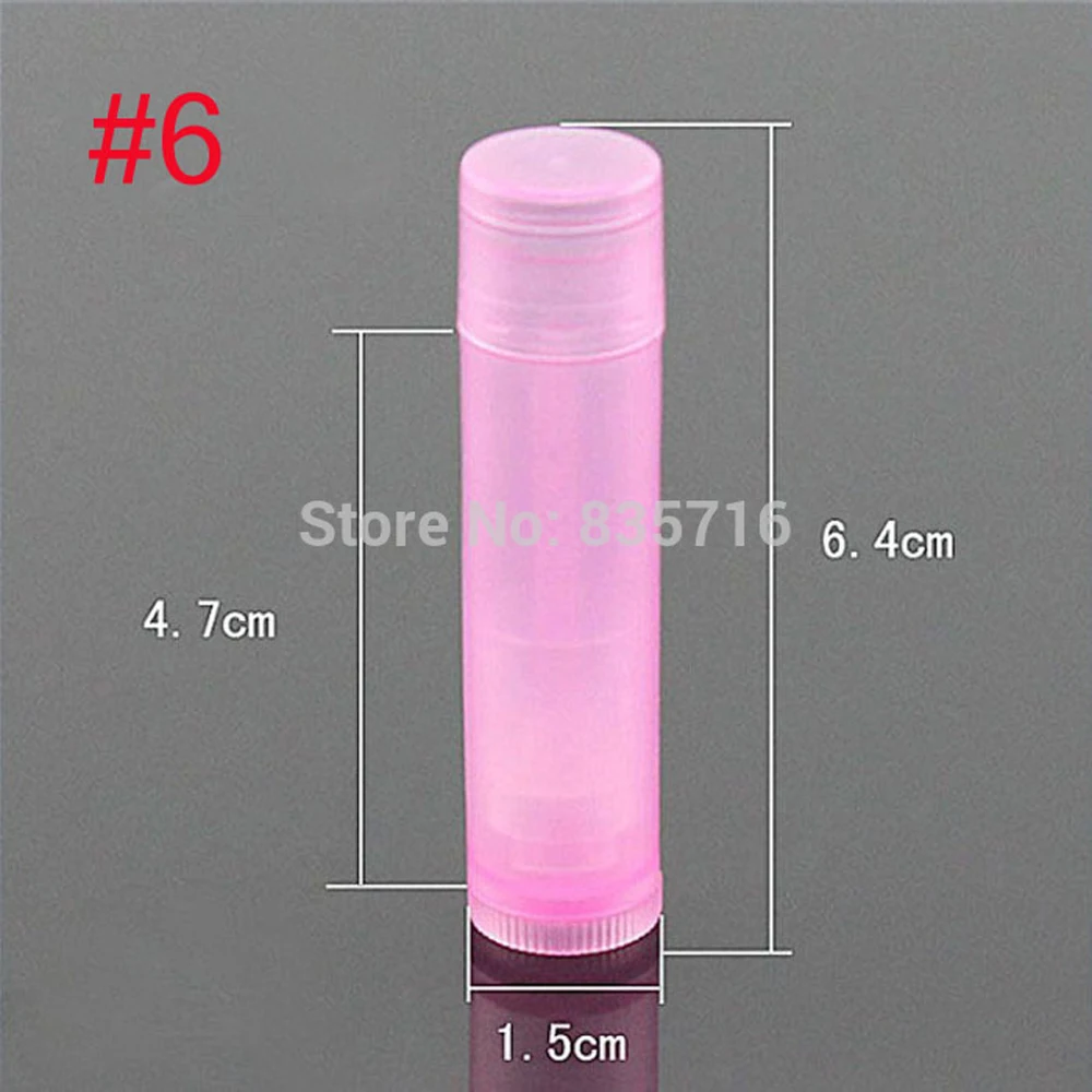 

50pcs/lot 2020 new diy Lipstick cool liptube 10 colors balm tube Empty liptubes Containers lip Tubes balm tubes