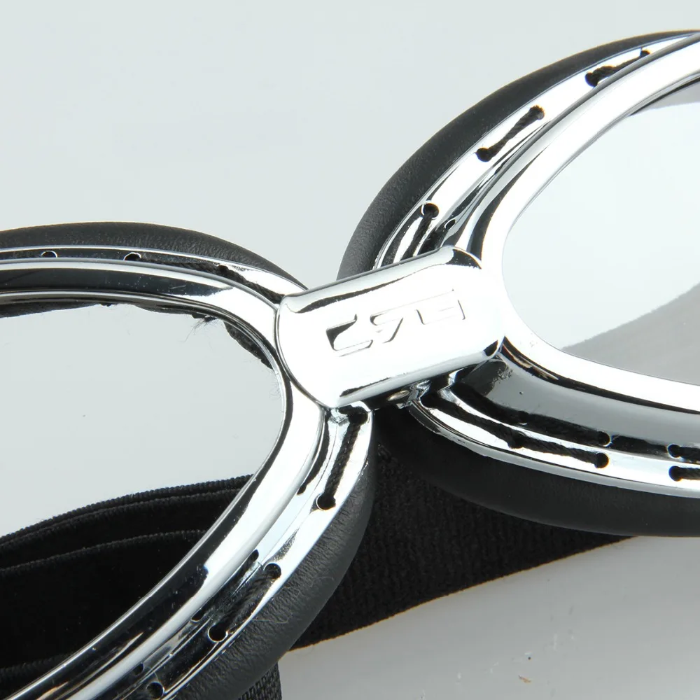 Мотоциклетные очки POSSBAY лыжные с прозрачными линзами авиаторы в стиле ретро