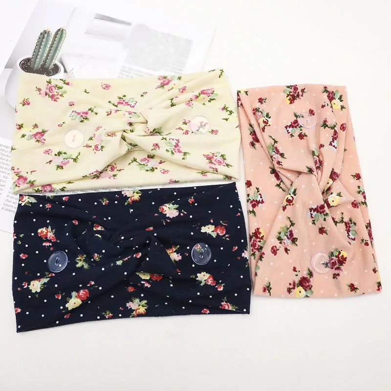 

Повязка на голову, украшение на пуговицах, маска для лица, аксессуары для волос, Женская повязка на голову, повязка на голову, Женская повязк...