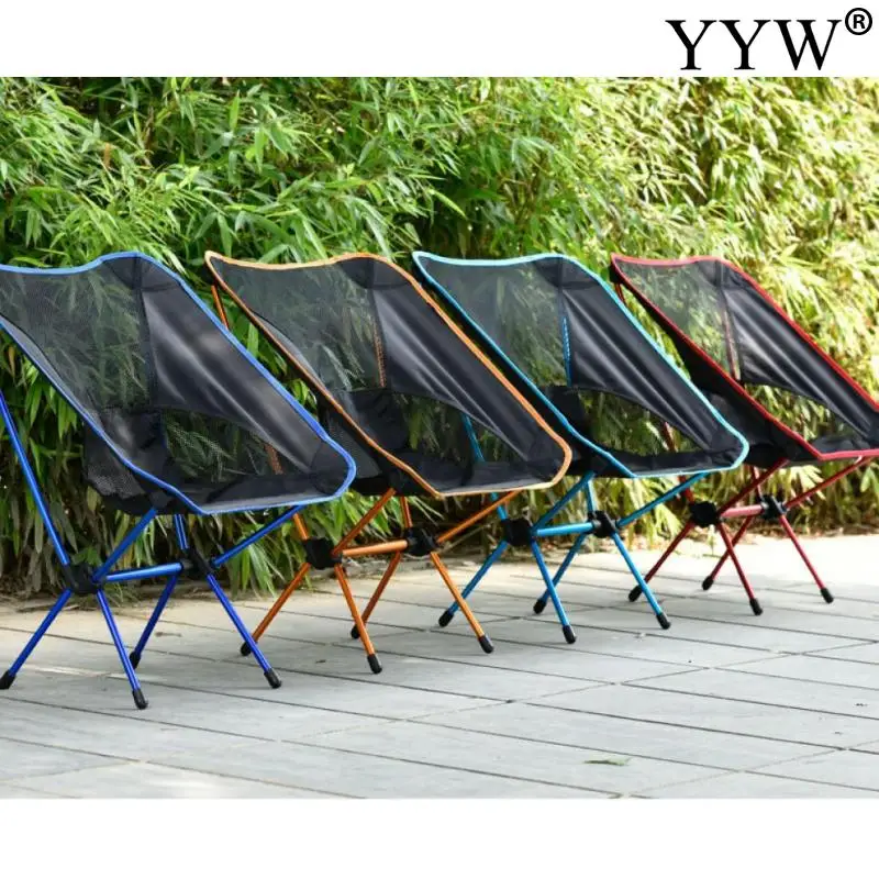 

Folding Chair Outdoor Portable Camping Chair For Hiking Fishing Picnic Barbecue Vocation Casual Garden Chairs Small Tools