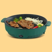 GIEMZA Barbecue Coreen Electric Bakeware Outdoors Grill for Bbq Empanada Baking Pan for Garden Plancha Round Grill Grille