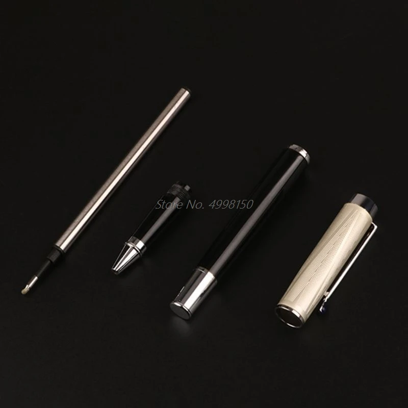 Роскошная металлическая шариковая авторучка деловая Студенческая каллиграфия