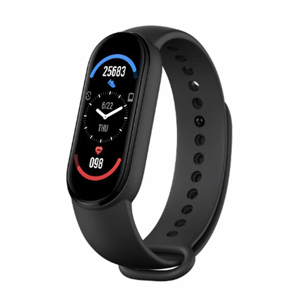Xiaomi M6 Smart Band Watches Sports Fitness Tracker Pedometer Heart Rate Monitoring Unisex Wireless Bracelet | Электроника