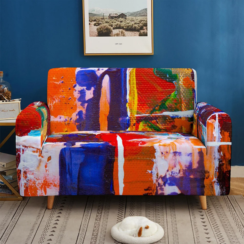 3D чехол для дивана с принтом в стиле граффити покрывало узором мандалы полотенце