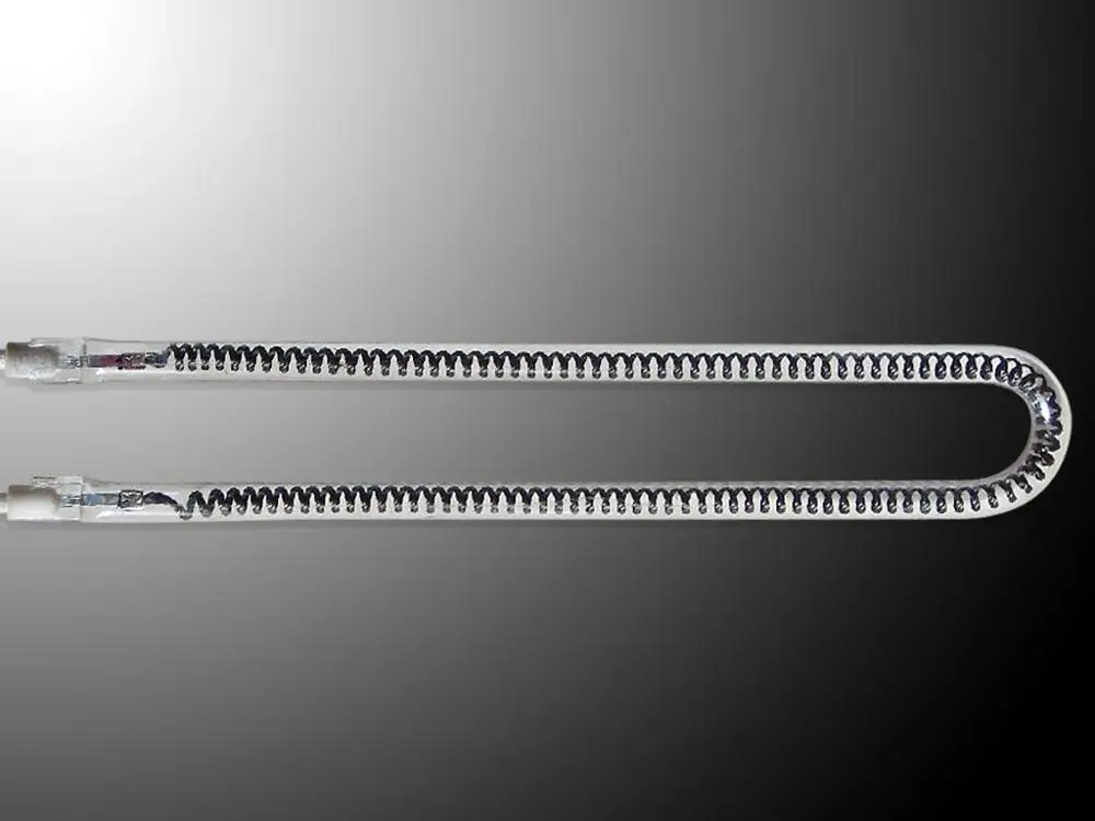 

Clear Infrared Heat Lamp Quartz Heating Tube
