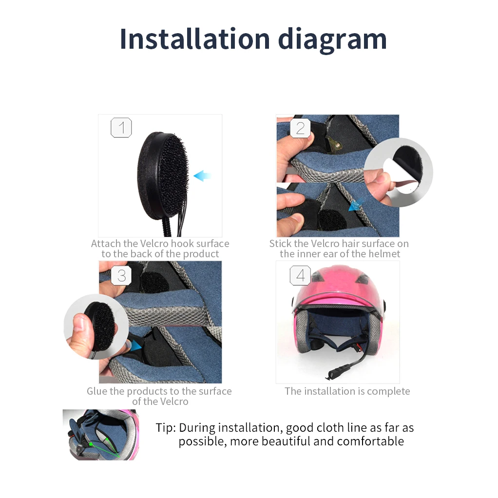 Беспроводной Bluetooth 5 0 Универсальный MH04 Мотоцикл Скутер Шлемы-гарнитуры гарнитура