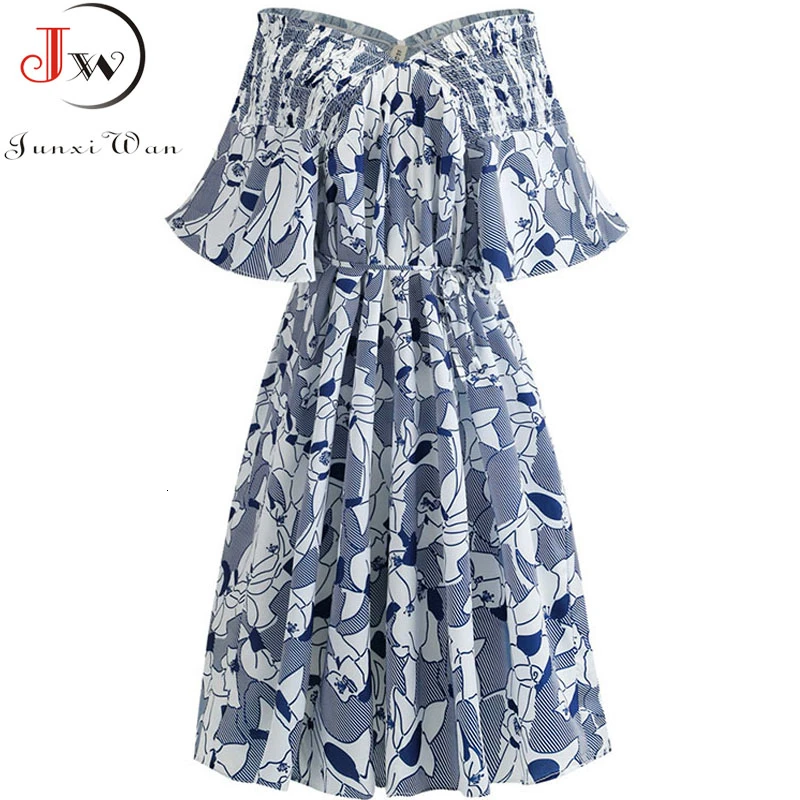 Женское шифоновое платье размера плюс 5XL лето 2019 с вырезом лодочкой цветочный