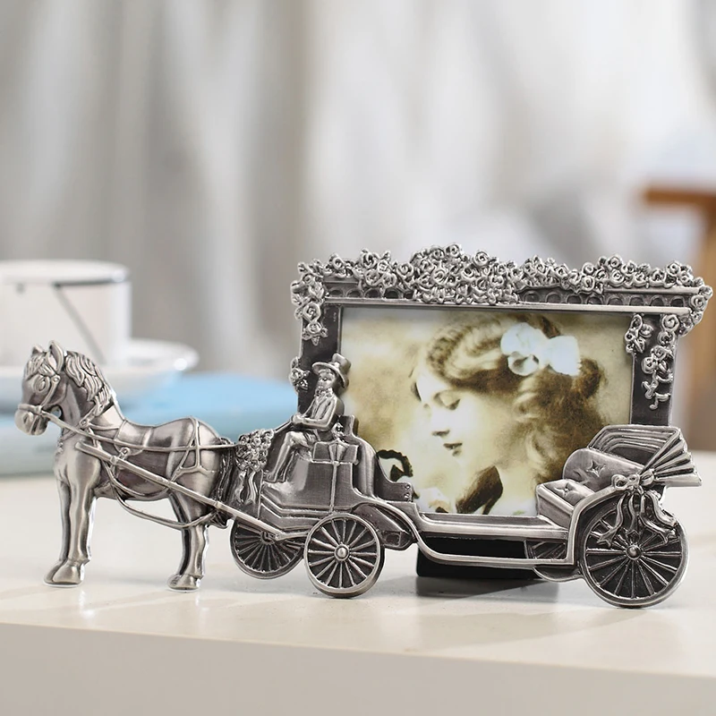 Фоторамки ElimElim винтажные фоторамки с белой лошадью|mini photo frames|picture frame whitepicture |