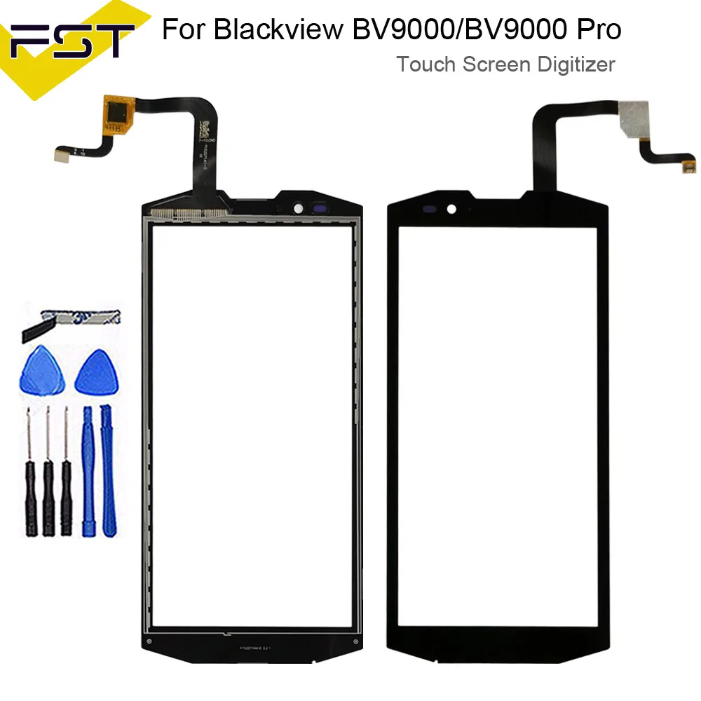 5 7 &quotчерный для Blackview BV9000/BV9000 Pro Сенсорный экран дигитайзер 100% протестированный