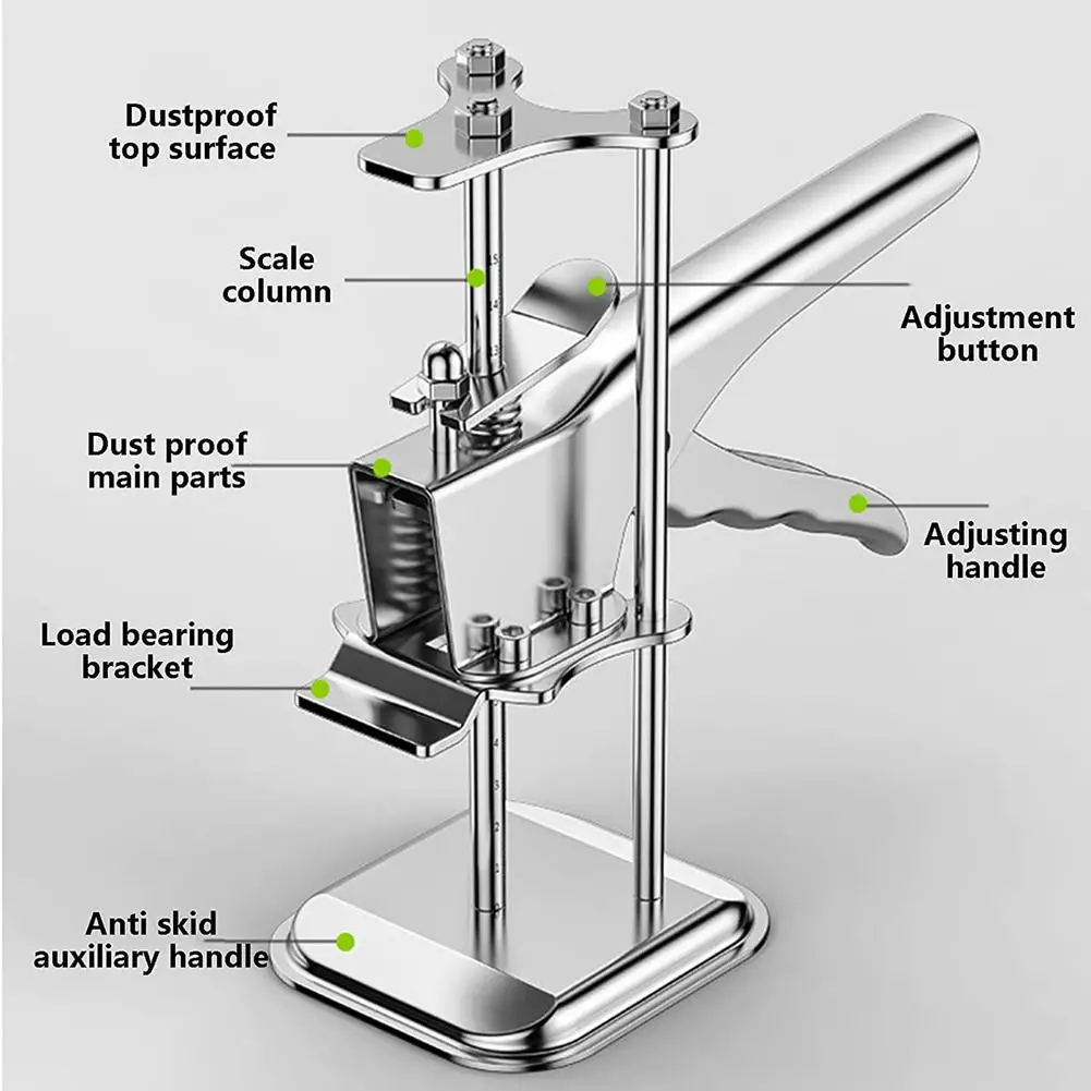 Viking Arms Tile Height Regulator Clamping Construction Tool Labor-Saving Stainless Steel Locator Leveling System Lifter