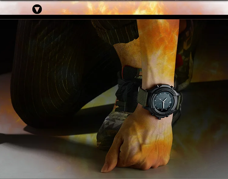 Мужские наручные часы ADDIES многофункциональные водонепроницаемые цифровые