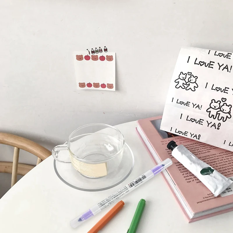 12 шт./компл. японские канцелярские товары Zebra мягкий лайнер двусторонняя