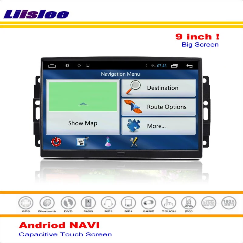 Автомобильная система GPS навигации на платформе Android для Chrysler 300 300C 2005 ~ 2010 Радио