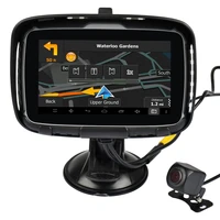 fodsports 5 0 motorcycle gps navigation android 6 0 720p video recorder waterproof bluetooth navigator car moto dash cam dvr