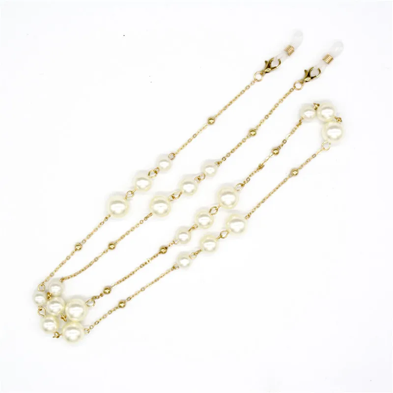 

String Rope Necklace Strap Non Slip Decoration Simulated Pearl Beads Mini