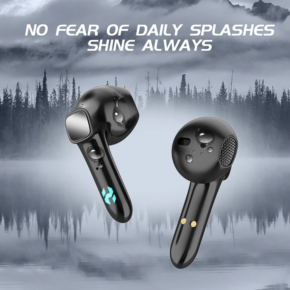 

Ture Wireless Bluetooth Earphone TWS 5.1 In-Ear Stereo Headphone Touch Control Headset With Microphone Gaming Headset For IPhone