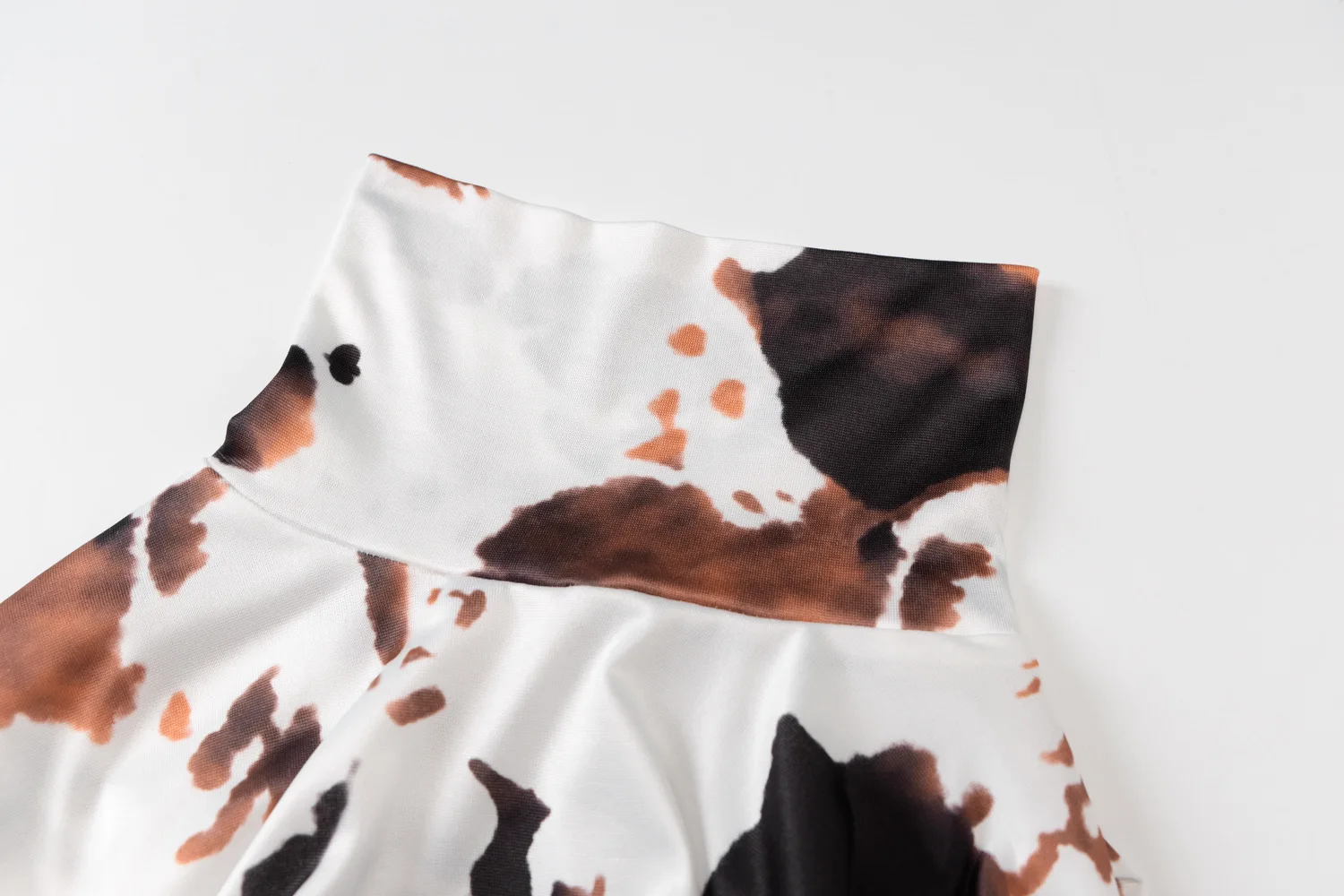 

Women Tracksuit 2PCS Set 2020 Autumn Printing Long Sleeve Bodysuit Pants Homewear Workout Skinny Female Outfit