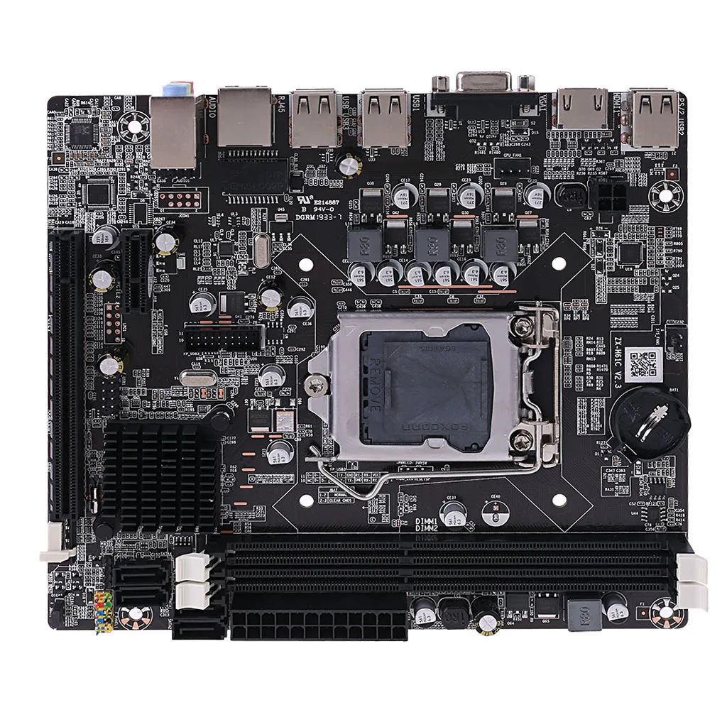 LGA 1155 практичная материнская плата стабильная для Intel H61 розетка DDR3 ПАМЯТЬ