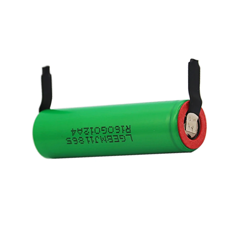Для LG MJ1 18650 аккумулятор INR18650MJ1 10A разрядный литий-ионный аккумулятор 3500 мАч 18650 батареи+ DIY никель