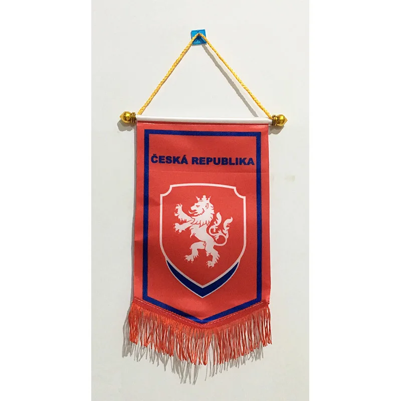 Флаг Чехии Национальный футбол размер 30 см * 20 двухсторонние рождественские