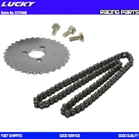 motorcycle 90 links timing chain 32t timing gear sprocket for lifan 125 125cc 1p52fmi horizontal engines dirt pit bike atv parts