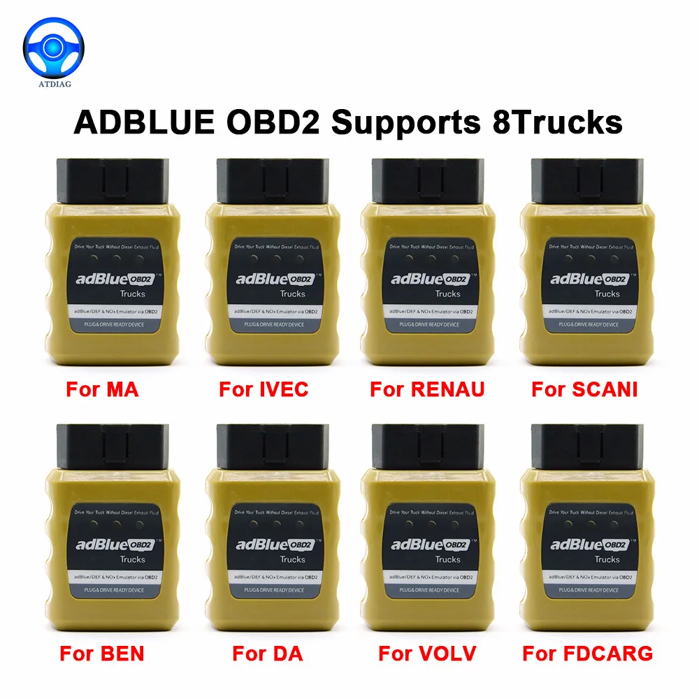 2021 новейший эмулятор AdBlue EURO 4/5/6 OBD2 OBDII AdBlueOBD2 NOx Ad синий для грузовиков | Автомобили