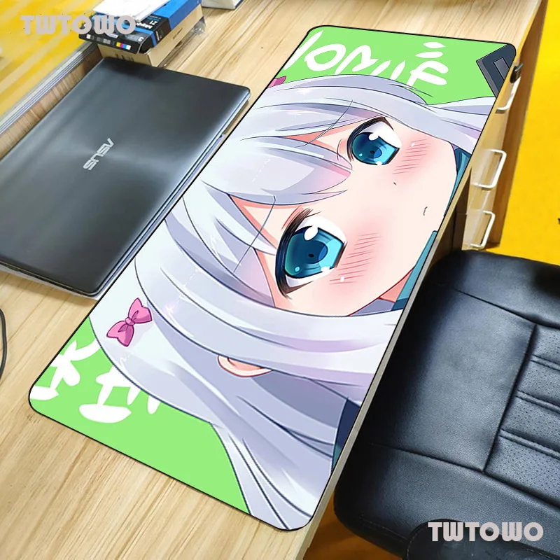 

Anime Girl Large Gaming Mouse Pad PC Laptop Computer Mousepad Desk Keyboard Mat For LOL CSGO DOTA 2 Gamer Mousemat