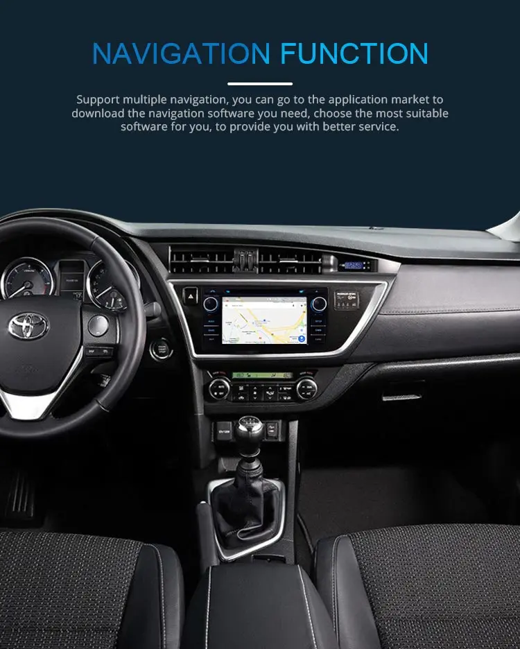 JDASTON 2 DIN Android 9,0 автомобильный dvd-плеер для Toyota Auris 2013 Восьмиядерный 4G+ 64G Автомобильный Радио Мультимедиа gps стерео аудио