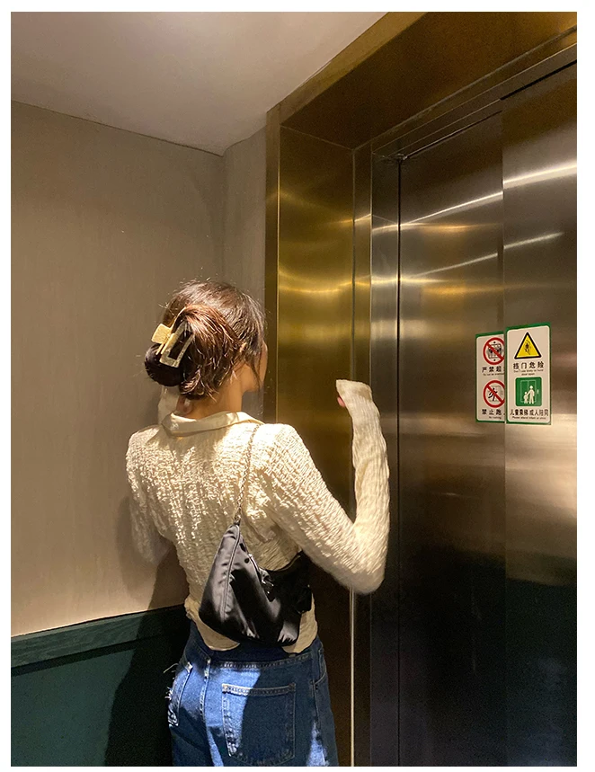 Кроп-топ женский с глубоким V-образным вырезом пикантная Облегающая рубашка