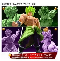 bandai shf dragon ball super theater edition broly full form action figure toy