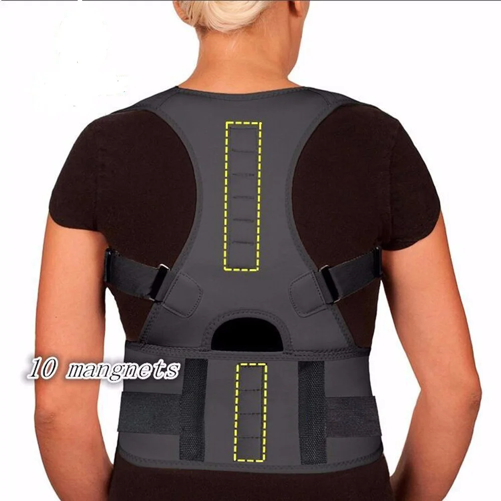 Регулируемый Ортопедический Корсет для поддержки Осанки Спины Корректор осанки