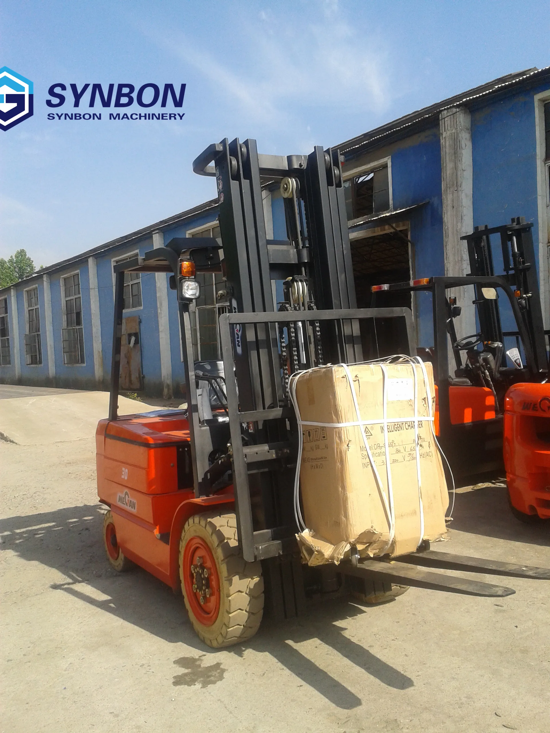 Экономичный Электрический вилочный погрузчик SYNBON 1